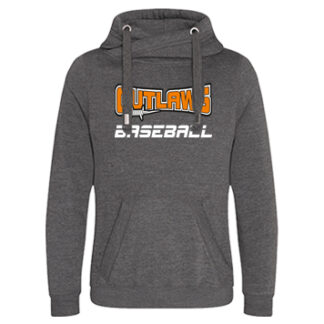 CROSS NECK HOODIE LOGO