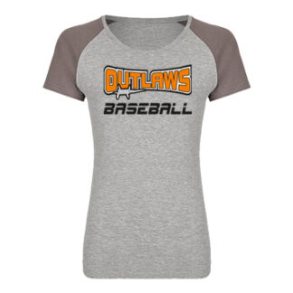 DAMEN T-SHIRT MY120 LOGO