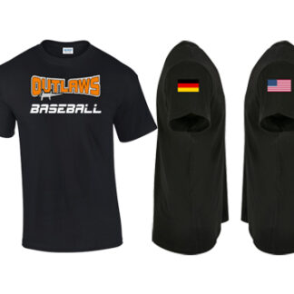 1HERREN T-SHIRT LOGO WITH FLAG